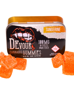 Devour Tangerine Cannabis Gummies