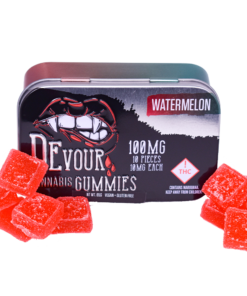 Devour Watermelon Cannabis Gummies
