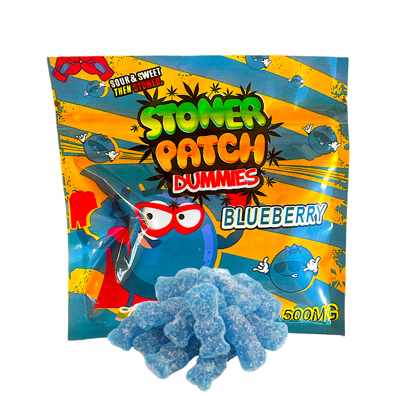 Stoner Patch Dummies Blueberry