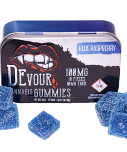 Devour Blue Raspberry Gummies