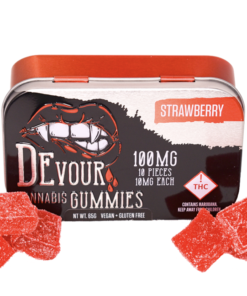 Devour Strawberry THC Gummies