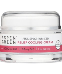 Aspen Green Relief CBD Cooling Cream UK