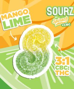 SOURZ MANGO LIME GUMMIES