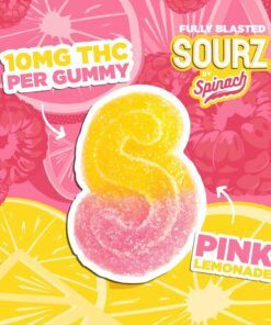 SOURZ GUMMIES PINK LEMONADE