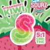 SOURZ GUMMIES STRAWBERRY KIWI
