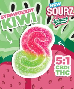 SOURZ GUMMIES STRAWBERRY KIWI