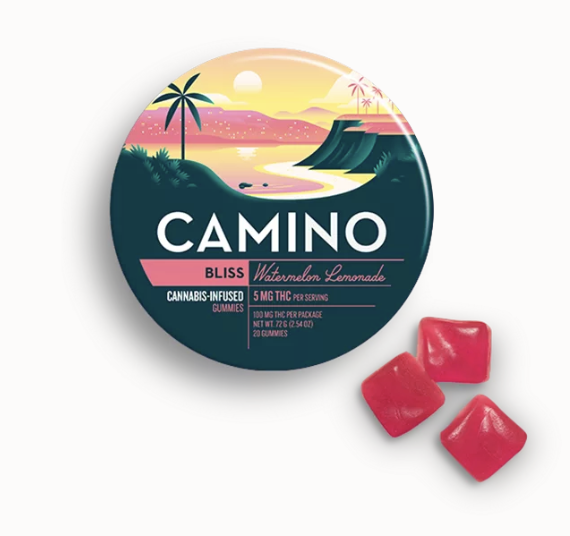 Camino Bliss Watermelon Lemonade Gummies