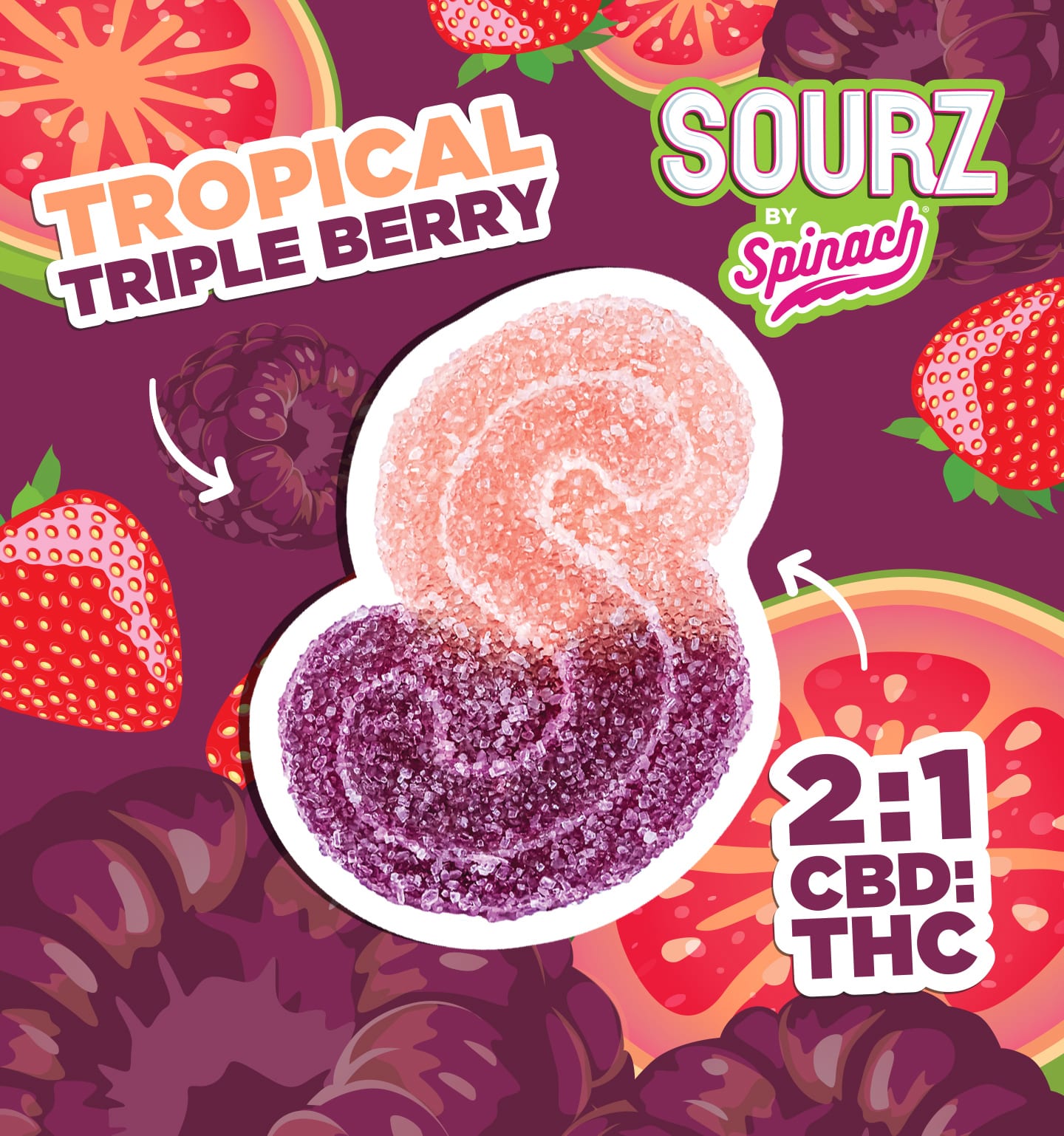 TROPICAL TRIPLE BERRY