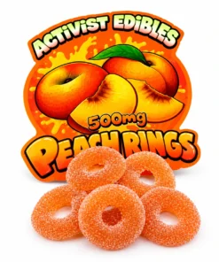 Activist Edibles Peach Rings